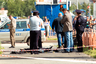 Полиция на месте нападения в Сургуте.