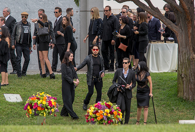 Похороны рок-исполнителя Криса Корнелла, фронтмена группы Soundgarden 