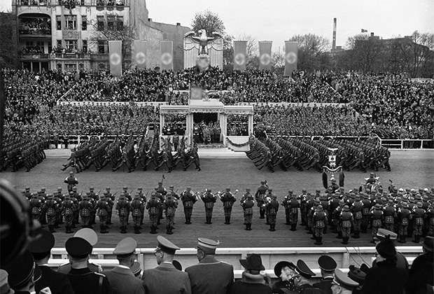 Парад немецких войск в Берлине в 1939 году