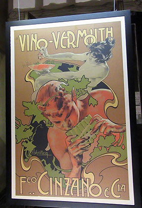 Плакат работы Адольфа Хохенстайна хранится в Музее национального возрождения в Турине