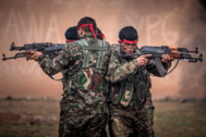 Бойцы отряда YPG 