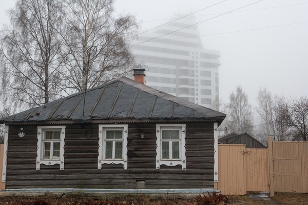 Жилой дом в квартале исторической застройки в Петрозаводске