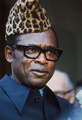 Экс-президент Заира Мобуту Сесе Секо