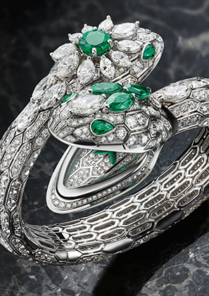 Serpenti Misteriosi Emeralds and Diamonds 