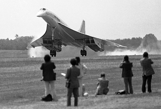 Сверхзвуковой пассажирский самолет Concorde