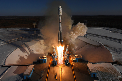 Старт ракеты-носителя «Союз-2.1а»
