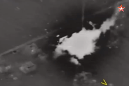 Минобороны показало видео уничтожения причастных к гибели пилота боевиков