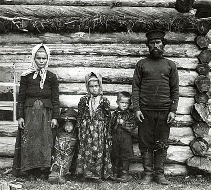 Саамская семья, начало 20-го века 