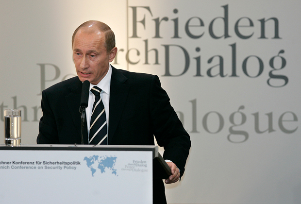 В 2007 году президент России Владимир Путин произнес свою знаменитую «мюнхенскую речь»