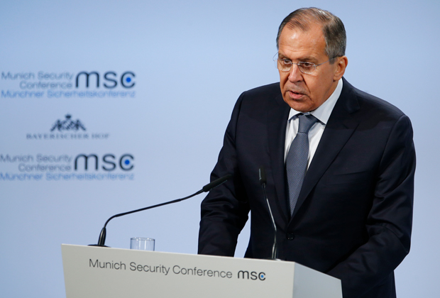 Выступление министра иностранных дел России Сергея Лаврова прошло при полном аншлаге