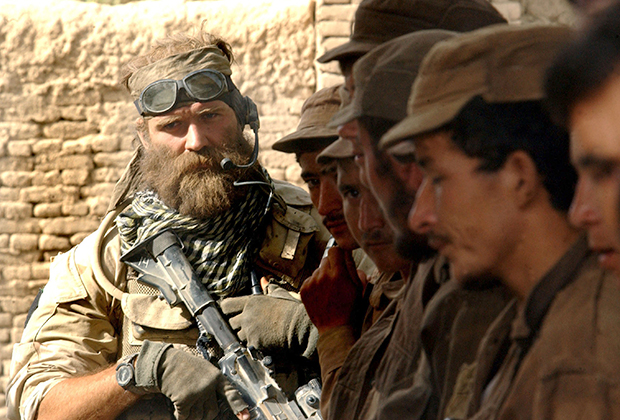 Американский спецназовец в Ираке