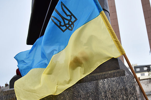 Флаг Бандеровцев Фото