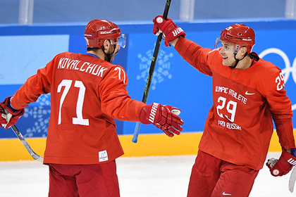 Российские хоккеисты вышли в полуфинал Олимпиады