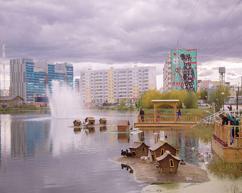 Озеро Щорса, Якутск.