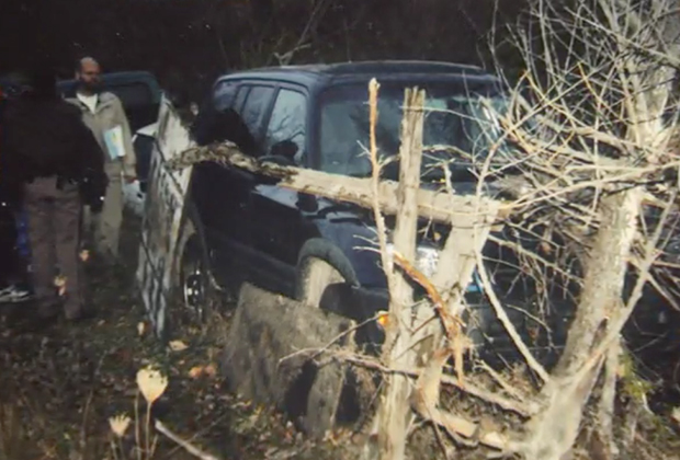 Toyota RAV4 Терезы нашли возле пруда на автосвалке