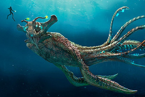 Опасное погружение В глубинах инопланетного океана нашли гигантских чудовищ: Subnautica