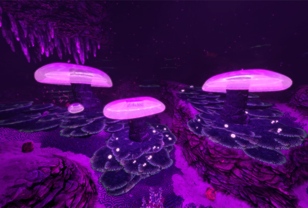 Пещера грибов-медуз