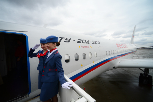 Ту-204-300 специального летного отряда «Россия» (архивное фото)