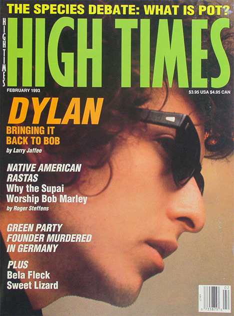 1993 год, обложка с Бобом Диланом. В середине 1960-х он признавался, что непрерывные гастроли и наркотики его опустошали, а в 1966 году в интервью Роберту Шелтону он заявил, что перешел на героин (интервью обнаружилось только в 2011 году). По легенде, именно с подачи Дилана Джон Леннон впервые попробовал ЛСД. Однако позже музыкант опровергал информацию о том, что когда-либо употреблял наркотики. 