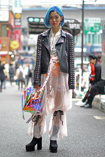 Гостья Tokyo Fashion Week