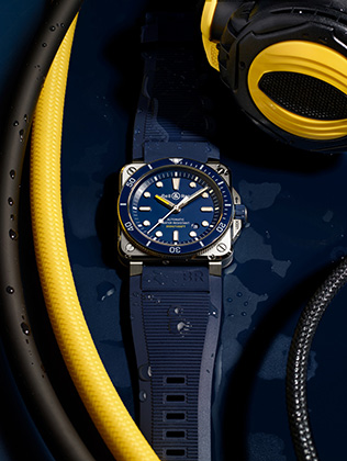 Часы BR03-92 Diver Blue 