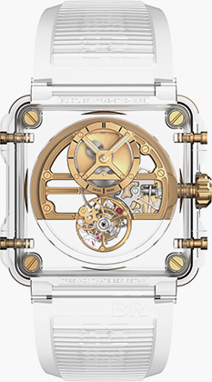 Часы BR-X1 Chronograph Tourbillon Sapphire Gold