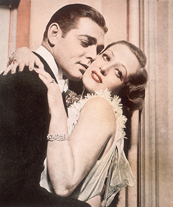 Сцена из фильма «Одержимая» 1931 года, в котором Кларк Гейбл сыграл одну из первых главных ролей. Его партнершей стала Джоан Кроуфорд.