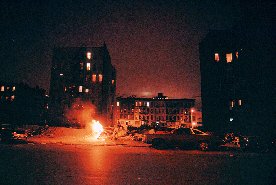 «Ночная сцена», Испанский Гарлем, Нью-Йорк, 1988
