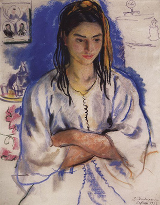 Зинаида Серебрякова «Еврейская девушка из Сефру», 1932