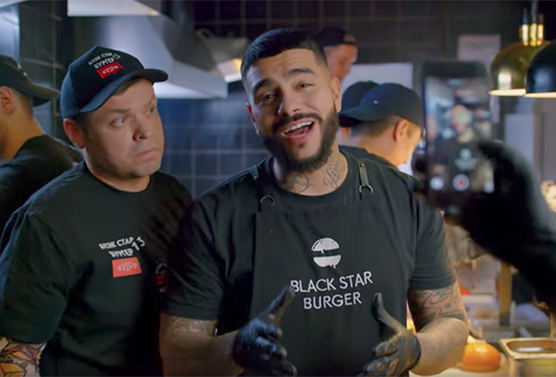 Реклама Black Star Burger
