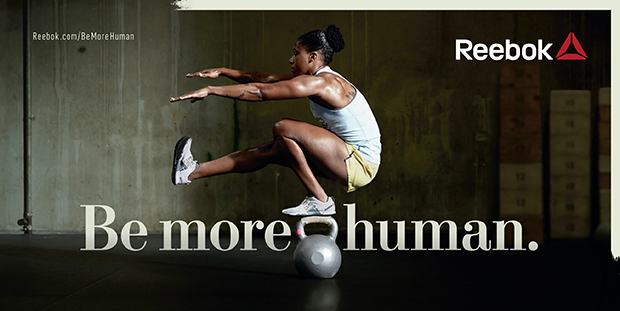 Реклама Reebok «Be More Human»