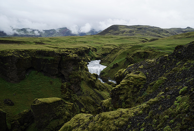 Водопад Скогафосс, Исландия, Южный регион