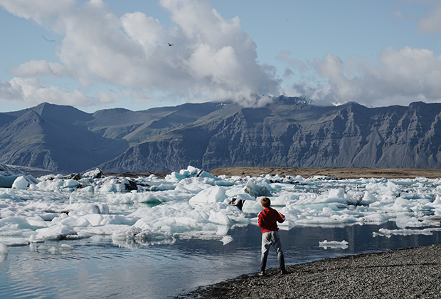 Ледниковое озеро Йокульсарлон, Исландия, Южный регион