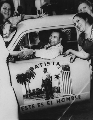 Батиста во время избирательной кампании 1954 года