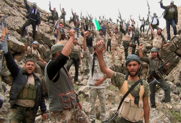 Бойцы свободной сирийской армии