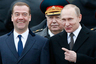Дмитрий Медведев и Владимир Путин