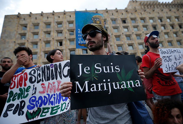 митинг в поддержку марихуаны