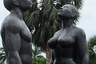 Памятник «Песня избавления», установленный в Парке освобождения в Кингстоне, стал причиной для скандала. Консервативная часть ямайского общества потребовала убрать скульптуру из-за ее безнравственности.

