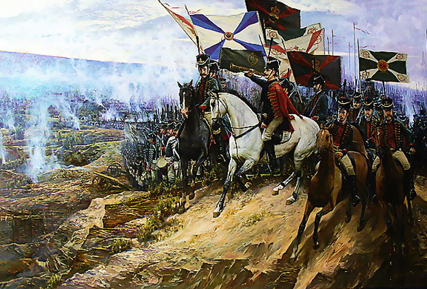 Дмитрий Долгов «Отряд генерала Бородина в Дубровно. 1812 год»