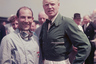 Сезон 1958 года прошел в борьбе между британцами Стирлингом Моссом (слева) и Майком Хоторном. Майк ближе к концу карьеры разнообразил свой образ зеленой курткой. Цвет выбран неслучайно — зеленый в те годы считался национальным гоночным цветом Великобритании. 