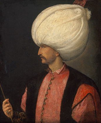 Тициан Вечеллио «Турецкий султан Сулейман I Великолепный»