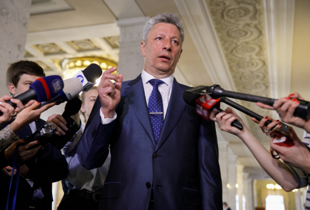 Лидер «Оппозиционного блока» Юрий Бойко