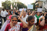 Протесты индийских женщин против сексуального насилия