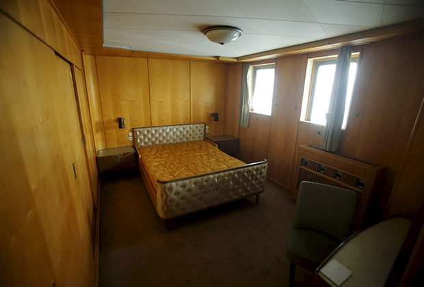 Спальня Тито на яхте