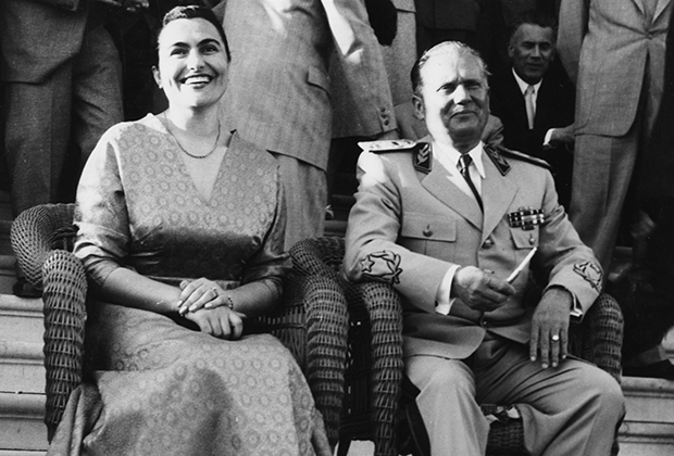 В Югославии маршал с женой Йованкой считались настоящими иконами стиля