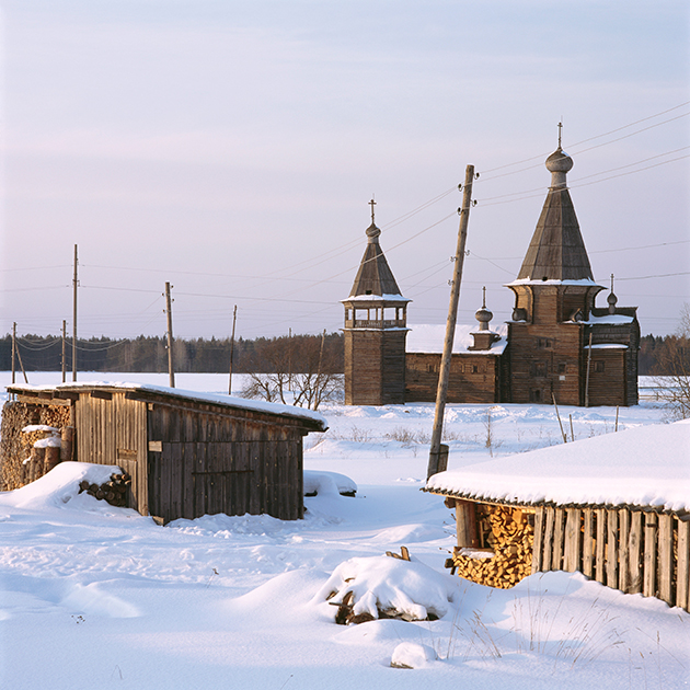 Церковь Иоанна Златоуста, Саунино, Архангельская область