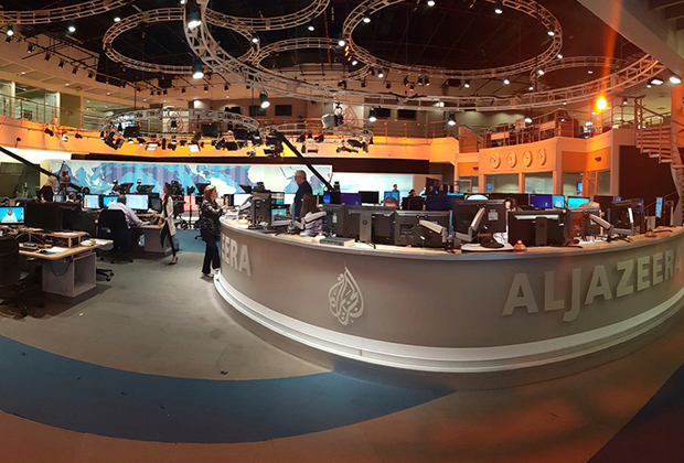 Студия «Аль-Джазиры» в Дохе
