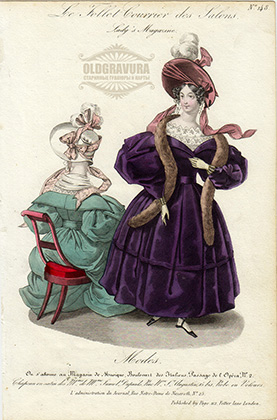 Парижские моды, середина XIX века
