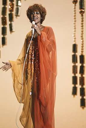 Арета Франклин в 1974 году