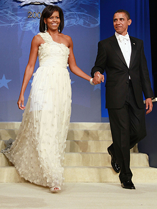 Первая инаугурация Барака Обамы, Мишель в платье Jason Wu